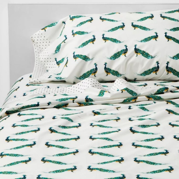 Opalhouse Peacock Sheet Set Full 